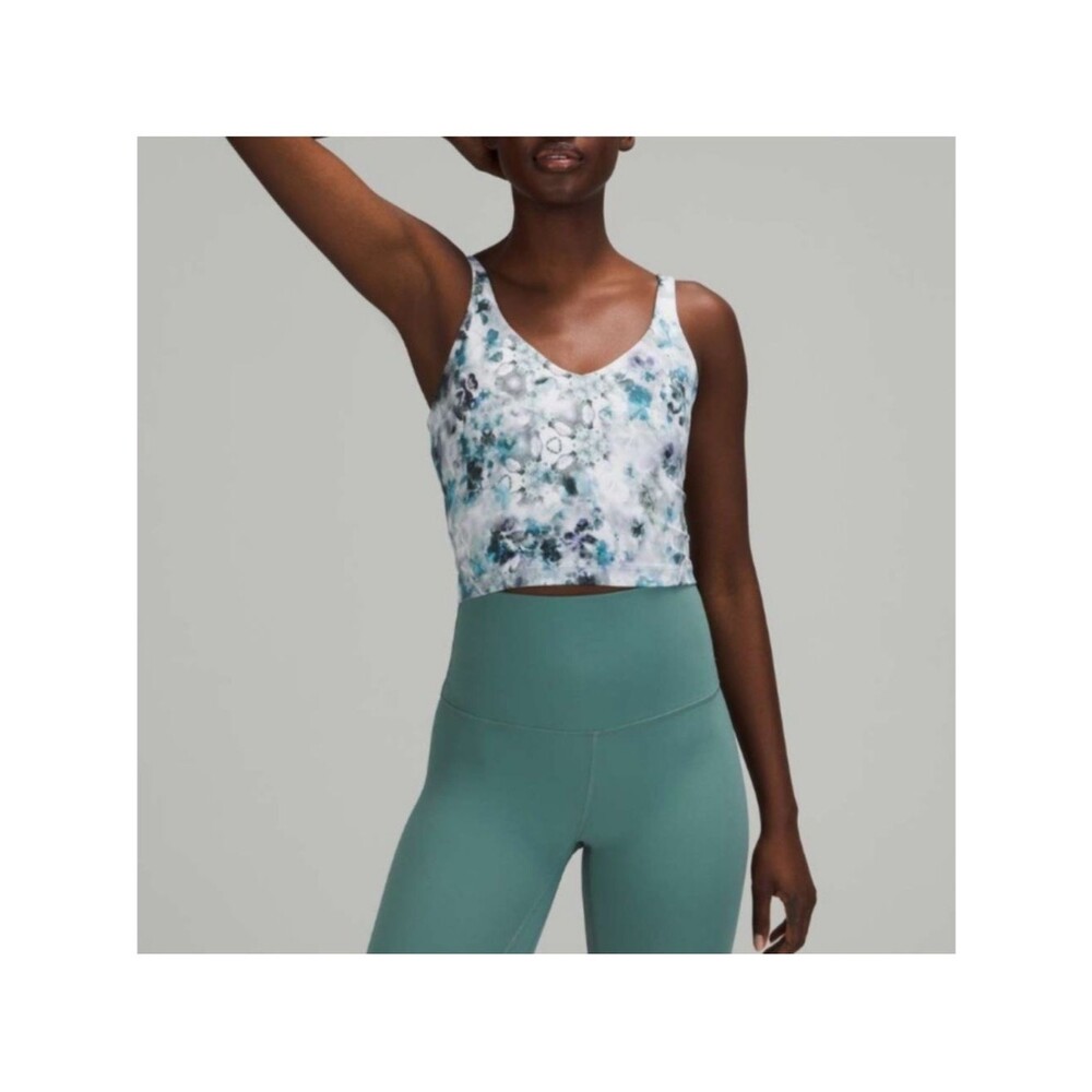 Lululemon Align Tank Top features the Kaleidofloral Multi pattern 10